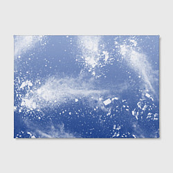 Холст прямоугольный Снежки попали в тебя, цвет: 3D-принт — фото 2