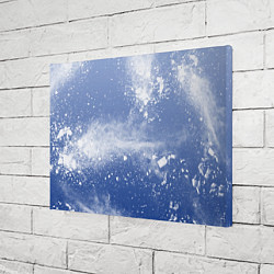 Холст прямоугольный Снежки попали в тебя, цвет: 3D-принт — фото 2