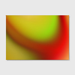 Холст прямоугольный Color multicolored gradient, цвет: 3D-принт — фото 2