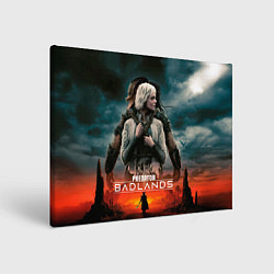 Картина прямоугольная Главные герои Хищник планета смерти