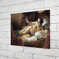 Холст прямоугольный Рембрандт - Даная, цвет: 3D-принт — фото 2