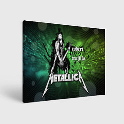 Холст прямоугольный Metallica: Robert Trujillo, цвет: 3D-принт
