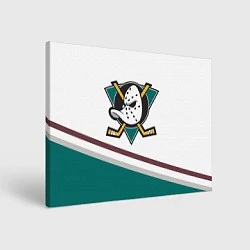 Холст прямоугольный Anaheim Ducks Selanne, цвет: 3D-принт