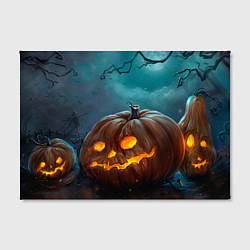 Холст прямоугольный Тыква, цвет: 3D-принт — фото 2