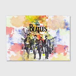 Холст прямоугольный The Beatles: Colour Spray, цвет: 3D-принт — фото 2