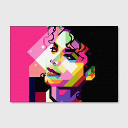 Холст прямоугольный Michael Jackson Art, цвет: 3D-принт — фото 2