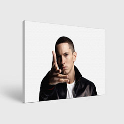 Холст прямоугольный Eminem, цвет: 3D-принт