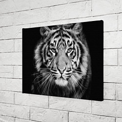 Холст прямоугольный Красавец тигр, цвет: 3D-принт — фото 2