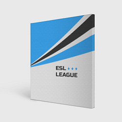 Холст квадратный ESL league, цвет: 3D-принт