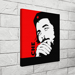 Холст квадратный Че Гевара, цвет: 3D-принт — фото 2