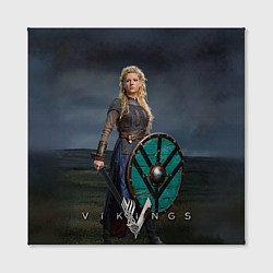 Холст квадратный Vikings: Ladgertha, цвет: 3D-принт — фото 2