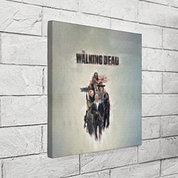Холст квадратный Walking Dead, цвет: 3D-принт — фото 2