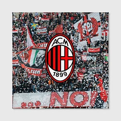Холст квадратный Milan FC, цвет: 3D-принт — фото 2