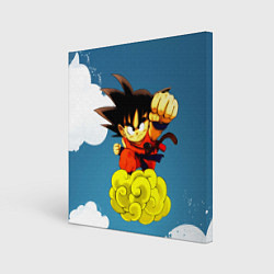 Холст квадратный Small Goku, цвет: 3D-принт