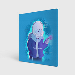 Холст квадратный Winter Sans, цвет: 3D-принт