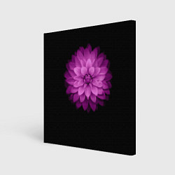 Холст квадратный Violet Flower, цвет: 3D-принт