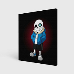 Холст квадратный Sans, цвет: 3D-принт