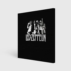 Холст квадратный Led Zeppelin: Mono, цвет: 3D-принт