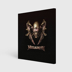 Холст квадратный Megadeth, цвет: 3D-принт