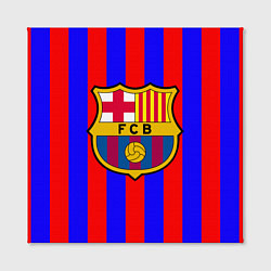 Холст квадратный Barca FCB Club, цвет: 3D-принт — фото 2