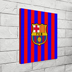 Холст квадратный Barca FCB Club, цвет: 3D-принт — фото 2