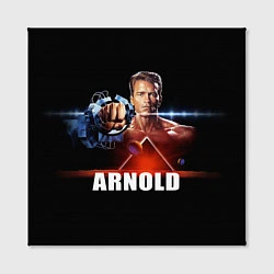 Холст квадратный Iron Arnold, цвет: 3D-принт — фото 2