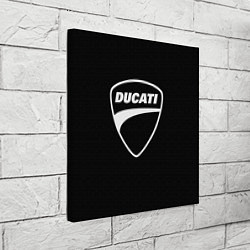 Холст квадратный Ducati, цвет: 3D-принт — фото 2