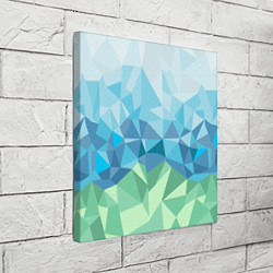 Холст квадратный URAL polygonal, цвет: 3D-принт — фото 2