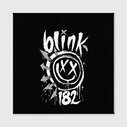 Холст квадратный Blink-182, цвет: 3D-принт — фото 2