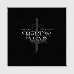 Холст квадратный Shadow of War, цвет: 3D-принт — фото 2
