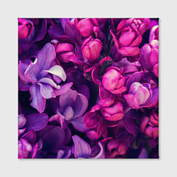 Холст квадратный Тюльпановый сад, цвет: 3D-принт — фото 2