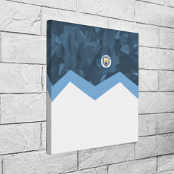Холст квадратный Manchester City FC: Sport, цвет: 3D-принт — фото 2