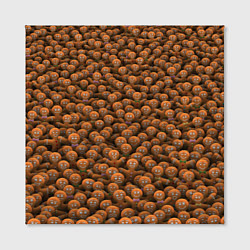 Холст квадратный Имбирные печеньки, цвет: 3D-принт — фото 2