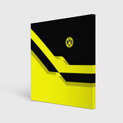 Холст квадратный BVB FC: Yellow style, цвет: 3D-принт