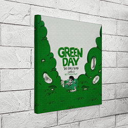 Холст квадратный Green Day: The early years, цвет: 3D-принт — фото 2