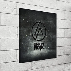 Холст квадратный Linkin Park: Wall, цвет: 3D-принт — фото 2