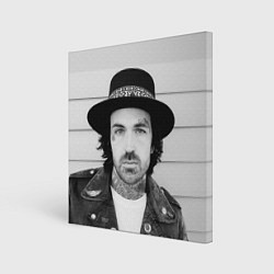 Холст квадратный Yelawolf II: Mono photo, цвет: 3D-принт