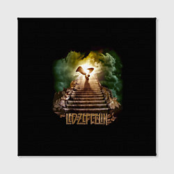 Холст квадратный Led Zeppelin: Way to Heaven, цвет: 3D-принт — фото 2