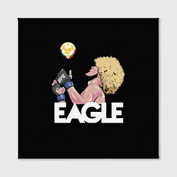 Холст квадратный Eagle Khabib, цвет: 3D-принт — фото 2
