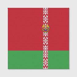 Холст квадратный Беларусь, цвет: 3D-принт — фото 2