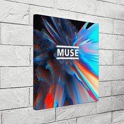 Холст квадратный Muse: Colour Abstract, цвет: 3D-принт — фото 2