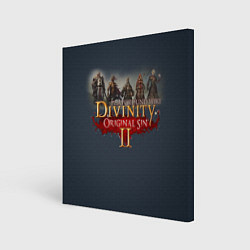Холст квадратный Divinity: Original Sin, цвет: 3D-принт