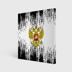 Холст квадратный Russia: White Sport, цвет: 3D-принт