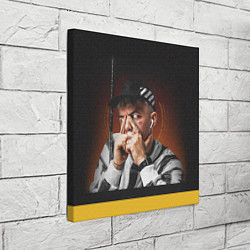 Холст квадратный Allj: Off White, цвет: 3D-принт — фото 2