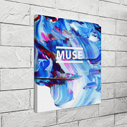 Холст квадратный MUSE: Blue Colours, цвет: 3D-принт — фото 2
