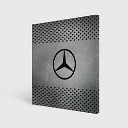 Холст квадратный Mercedes-Benz: Hardened Steel, цвет: 3D-принт