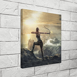 Холст квадратный Tomb Raider цвета 3D-принт — фото 2