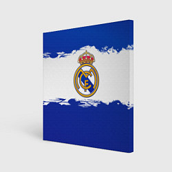Холст квадратный Real Madrid FC, цвет: 3D-принт