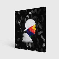 Холст квадратный Avicii: Stories, цвет: 3D-принт