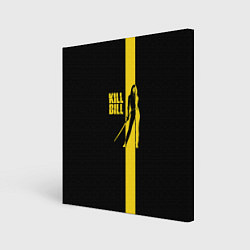 Холст квадратный Kill Bill, цвет: 3D-принт